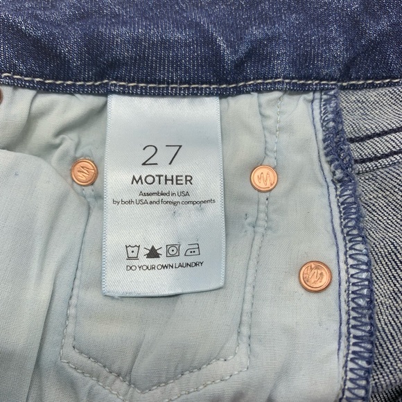 MOTHER The Looker Cropped Jeans Size 27 EUC - Picture 8 of 8